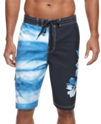There's always two sides. Whether you're in the sand or surf these Speedo board shorts with Speedry technology will keep you comfortable all day long. There's always two sides. Whether you're in the sand or surf these Speedo board shorts with Speedry technology will keep you comfortable all day long.