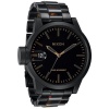NIXON Men's NXA1981061 Black Ion-Plated Stainless Steel Bracelet with Tortoise Shell Accents Watch