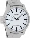 Nixon Chronicle Stainless Steel White Dial Men's Watch - A198-1166