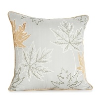 Dress up the bed with this decorative pillow. With a botanic print in a soothing palette, it makes a lovely addition to your home. Dress up the bed with this decorative pillow. With a botanic print in a soothing palette, it makes a lovely addition to your home.