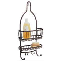 InterDesign York Lyra Shower Caddy, Bronze InterDesign York Lyra Shower Caddy, Bronze