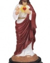 5 Inch Sacred Heart Of Jesus Holy Figurine Religious Decoration Decor