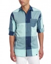 Marc Ecko Cut & Sew Men's Hit Parade Shirt-Standard Fit