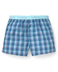 Calvin Klein Matrix Slim Fit Woven Boxers Calvin Klein Matrix Slim Fit Woven Boxers