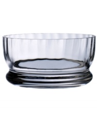 Villeroy & Boch brings contemporary style to your home with this New Cottage bowl, featuring a stately silhouette detailed with beveled edges. Finished in elegant crystal. Villeroy & Boch brings contemporary style to your home with this New Cottage bowl, featuring a stately silhouette detailed with beveled edges. Finished in elegant crystal.