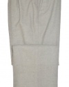 Lauren Ralph Lauren Women's Grey/Cream Herringbone Wool Blend Lined Pants 14 W
