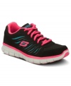 Hit the streets in colorful style. Skechers' Synergy sneakers are sporty, lightweight and completely comfortable.