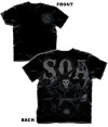 Sons of Anarchy SOA Reaper Riding Men's Black T-shirt