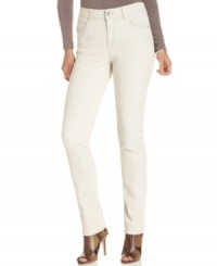 A sleek skinny leg and stone wash make these petite jeans from DKNY Jeans a must-have addition to your denim arsenal! (Clearance) A sleek skinny leg and stone wash make these petite jeans from DKNY Jeans a must-have addition to your denim arsenal! (Clearance)