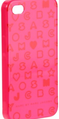 Marc by Marc Jacobs Logo Stardust iPhone 4G Case Cover Bag Fuchsia Multi Marc by Marc Jacobs Logo Stardust iPhone 4G Case Cover Bag Fuchsia Multi