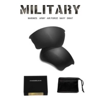 Military Tactical Dark Black HD Replacement Lens for Oakley Half Jacket XLJ Military Tactical Dark Black HD Replacement Lens for Oakley Half Jacket XLJ