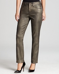 Shiny, stylish and with twice the spandex as the average jeans, these Miraclebody Jeans by Miraclesuit have exclusive Miratex fiber which slims the thigh, lifts the rear and controls the tummy for a beautiful and comfortable fit. Shiny, stylish and with twice the spandex as the average jeans, these Miraclebody Jeans by Miraclesuit have exclusive Miratex fiber which slims the thigh, lifts the rear and controls the tummy for a beautiful and comfortable fit.