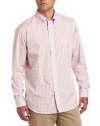 Nautica Men's Long Sleeve Mini Plaid Woven