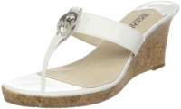 MICHAEL MICHAEL KORS Women's Palm Beach Wedge (White Patent 9.0 M) MICHAEL MICHAEL KORS Women's Palm Beach Wedge (White Patent 9.0 M)