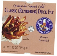 More Than Gourmet Graisse De Canard Gold® Rendered Duck Fat, 1.5-Ounce Units (Pack of 6) More Than Gourmet Graisse De Canard Gold® Rendered Duck Fat, 1.5-Ounce Units (Pack of 6)