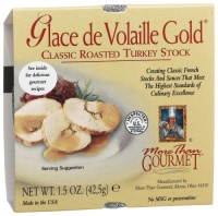 More Than Gourmet Glace De Volaille Gold Roasted Turkey Stock, 1.5-Ounce Packages (Pack of 6) More Than Gourmet Glace De Volaille Gold Roasted Turkey Stock, 1.5-Ounce Packages (Pack of 6)