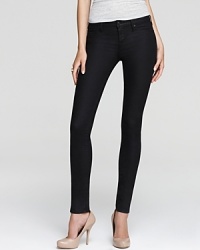 Dark wash Vince jeans in the sought-after skinny silhouette you crave--pump it up or give it the boot to complete your look. Dark wash Vince jeans in the sought-after skinny silhouette you crave--pump it up or give it the boot to complete your look.