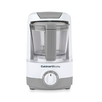 Create healthy meals for your baby with Cuisinart's convenient, easy-to-use food maker. Its seamless design precisely steams and purees in the same durable four-cup bowl that can easily transfer leftovers to the refrigerator or freezer. This handy unit doubles as a built-in bottle warmer that quickly and evenly heats your baby's milk or formula to the perfect temperature. Create healthy meals for your baby with Cuisinart's convenient, easy-to-use food maker. Its seamless design precisely steams and purees in the same durable four-cup bowl that can easily transfer leftovers to the refrigerator or freezer. This handy unit doubles as a built-in bottle warmer that quickly and evenly heats your baby's milk or formula to the perfect temperature.