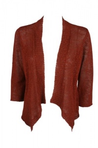 Eileen Fisher Womens Shaped Open Cardigan Sweater Eileen Fisher Womens Shaped Open Cardigan Sweater