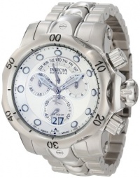 Invicta Men's 1537 Reserve Venom Chronograph Silver Dial Stainless Steel Watch Invicta Men's 1537 Reserve Venom Chronograph Silver Dial Stainless Steel Watch
