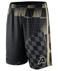 Pep up the Army Black Knights team spirit in these training shorts by Nike. Pep up the Army Black Knights team spirit in these training shorts by Nike.