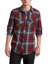 Hurley Men's Preamp Long Sleeve Woven Shirt