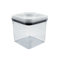No matter what you're storing, this airtight container keeps things fresh and promises an alluring minimalist display in your modern kitchen. No matter what you're storing, this airtight container keeps things fresh and promises an alluring minimalist display in your modern kitchen.