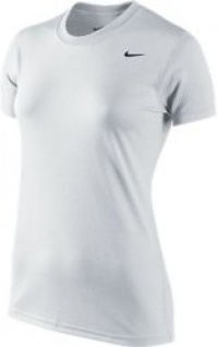 Nike 405712 Regular Short Sleeve Legend Tee - Women's - Black/White Nike 405712 Regular Short Sleeve Legend Tee - Women's - Black/White