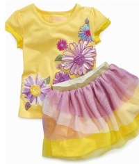Flapdoodles Two Piece Shirt Skort Skirt Set 2t-6x (4) Flapdoodles Two Piece Shirt Skort Skirt Set 2t-6x (4)