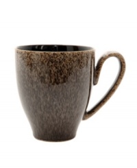 More than meets the eye, Denby's large Praline mug boasts standout durability in addition to style. With a distinct silhouette in casual stoneware and unique speckled glaze. Perfect for tea, hot cocoa or soup! More than meets the eye, Denby's large Praline mug boasts standout durability in addition to style. With a distinct silhouette in casual stoneware and unique speckled glaze. Perfect for tea, hot cocoa or soup!
