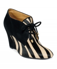 Isaac Mizrahi New York's William wedge booties are so absolutely whimsical and fun that you finding outfits to pair them with will be your new favorite hobby. Isaac Mizrahi New York's William wedge booties are so absolutely whimsical and fun that you finding outfits to pair them with will be your new favorite hobby.