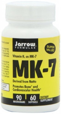 Jarrow Formulas MK-7 (vitamin K2), 60 Softgels Jarrow Formulas MK-7 (vitamin K2), 60 Softgels