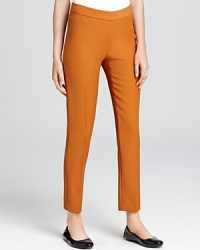 Infuse your closet with fresh color with these vibrant, slim cut Moschino Cheap and Chic pants. Infuse your closet with fresh color with these vibrant, slim cut Moschino Cheap and Chic pants.