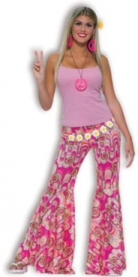 Forum Novelties Inc 60s Hippie Flower Power Bell Bottoms Adult Costume Size Standard