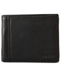 This traveler wallet from Fossil is an instant classic for carrying your cards and cash. This traveler wallet from Fossil is an instant classic for carrying your cards and cash.