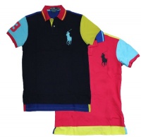 Polo Ralph Lauren Custom-Fit Neon Multi Big Pony Polo Polo Ralph Lauren Custom-Fit Neon Multi Big Pony Polo