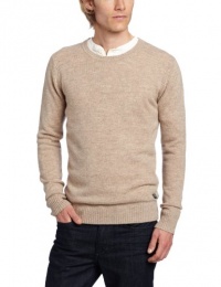 Scotch & Soda Men's Crew Neck Pullover With Subtle Naps