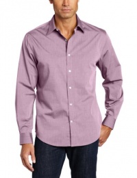Perry Ellis Men's Long Sleeve Solid Iridescent Woven Perry Ellis Men's Long Sleeve Solid Iridescent Woven