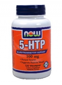 NOW Foods 5-HTP 100mg, 120 VCaps