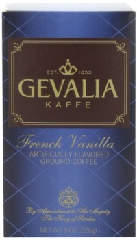 Gevalia French Vanilla Ground Coffee, 8-Ounce Packages (Pack of 3) Gevalia French Vanilla Ground Coffee, 8-Ounce Packages (Pack of 3)