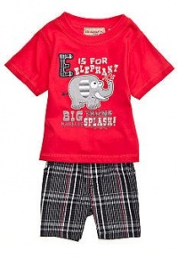 Kids Headquarters E is for Elephant Shortset (24M) Kids Headquarters E is for Elephant Shortset (24M)