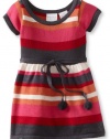 Roxy Kids Baby-girls Infant Crash Landing Sweater Dress, Bob, 24 Months