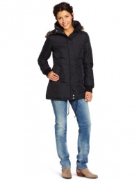 Volcom Juniors Hot Mitts Long Puffer, Black, Medium Volcom Juniors Hot Mitts Long Puffer, Black, Medium