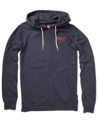 Stay warm while you chill in this stylish Quiksilver fleece hoodie. Stay warm while you chill in this stylish Quiksilver fleece hoodie.