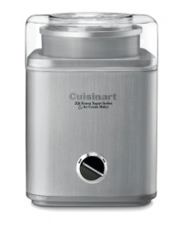 Factory Reconditioned Cuisinart ICE-30BCFR Pure Indulgence 2-quart Frozen Yogurt-Sorbet & Ice Cream Maker, Brushed Stainless Factory Reconditioned Cuisinart ICE-30BCFR Pure Indulgence 2-quart Frozen Yogurt-Sorbet & Ice Cream Maker, Brushed Stainless
