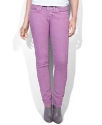 Colorize your outfit with Levi's awesome Demi Curve skinny jeans -- a great way to bring pop factor to your every day look! Colorize your outfit with Levi's awesome Demi Curve skinny jeans -- a great way to bring pop factor to your every day look!