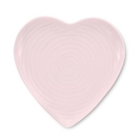 Portmeirion Sophie Conran Pink Small Heart Plate Portmeirion Sophie Conran Pink Small Heart Plate