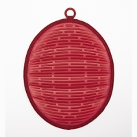 This colorful silicone potholder can be used for left or right handers. It also protects your wrist and forearm. It has a ribbed design for flexibility and dexterity. It can withstand a 600 degree Fahrenheit heat, flame and steam. The quilted fabric liner further insulates and prevents sweating and is easy to store or hang using the silicone loop or embedded magnet. This colorful silicone potholder can be used for left or right handers. It also protects your wrist and forearm. It has a ribbed design for flexibility and dexterity. It can withstand a 600 degree Fahrenheit heat, flame and steam. The quilted fabric liner further insulates and prevents sweating and is easy to store or hang using the silicone loop or embedded magnet.