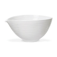 This set of dinnerware designed by famed cook and food writer Sophie Conran offers a modern organic aesthetic in unique shapes for an elegant and durable everyday collection. This set of dinnerware designed by famed cook and food writer Sophie Conran offers a modern organic aesthetic in unique shapes for an elegant and durable everyday collection.