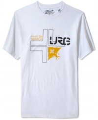 Step up your casual style with this LRG logo tree cross t-shirt. Step up your casual style with this LRG logo tree cross t-shirt.
